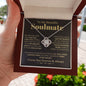 To My Beautiful Soulmate -  Love Knot Necklace