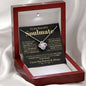 To My Beautiful Soulmate -  Love Knot Necklace