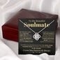 To My Beautiful Soulmate -  Love Knot Necklace