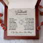 To My Soulmate - We are a Team - Love Knot Necklace SM502