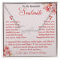To My Beautiful Soulmate - Signature Style Name Necklace - SM002