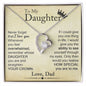 To My Daughter | Forever Love Necklace