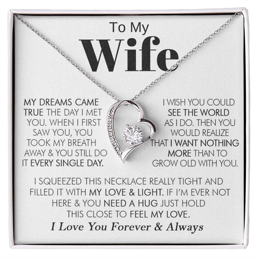 To My Wife - Forever Love Necklace