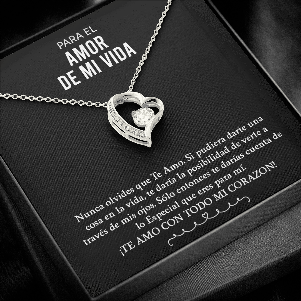 Para El Amor De Mi Vida | Collar de Amor Infinito