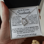 To My Beautiful Soulmate - In Your Eyes I Have Found My Home - Forever Love Necklace
