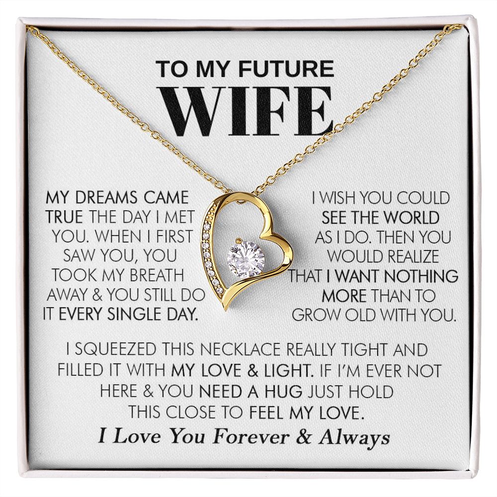 To My Future Wife - Forever Love Necklace