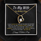 To My Wife on Mother's Day - Forever Love Necklace MD008