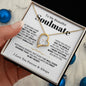 To My Beautiful Soulmate - Forever Love Necklace
