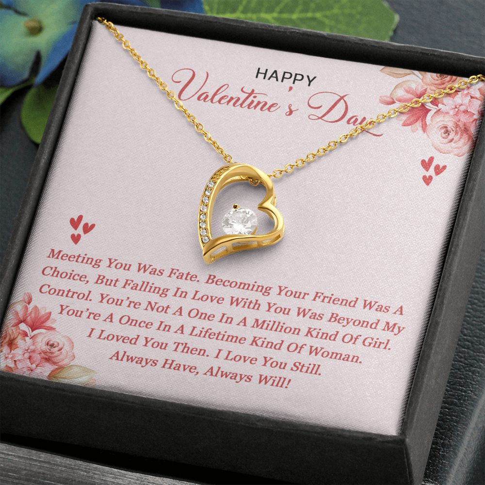Happy Valentine's Day - Forever Love Necklace