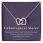 Unbiological Sister | Friendship Knot Necklace | The perfect gift for BFFs