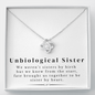 Unbiological Sister | Love Knot Necklace