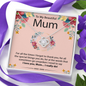 To my Beautiful Mum - Love Knot Necklace