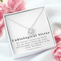 Unbiological Sister | Love Knot Necklace