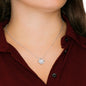 To My Daughter / Graduation / Love Knot Necklace