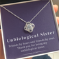 Unbiological Sister | Love Knot Necklace