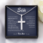 To My Son | Cross Necklace