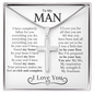 To My Man | You are My Everything | Cross Necklace