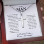 To My Man | You are My Everything | Cross Necklace